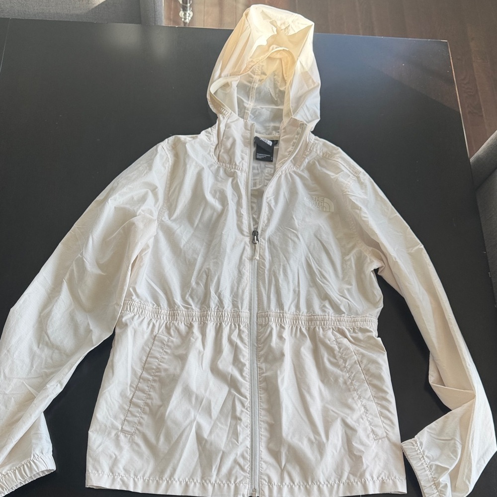 The North Face Cream Hooded Jacket